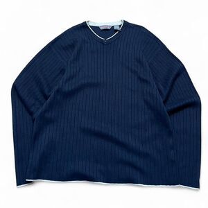Quiksilver Men's Navy and Blue Jumper